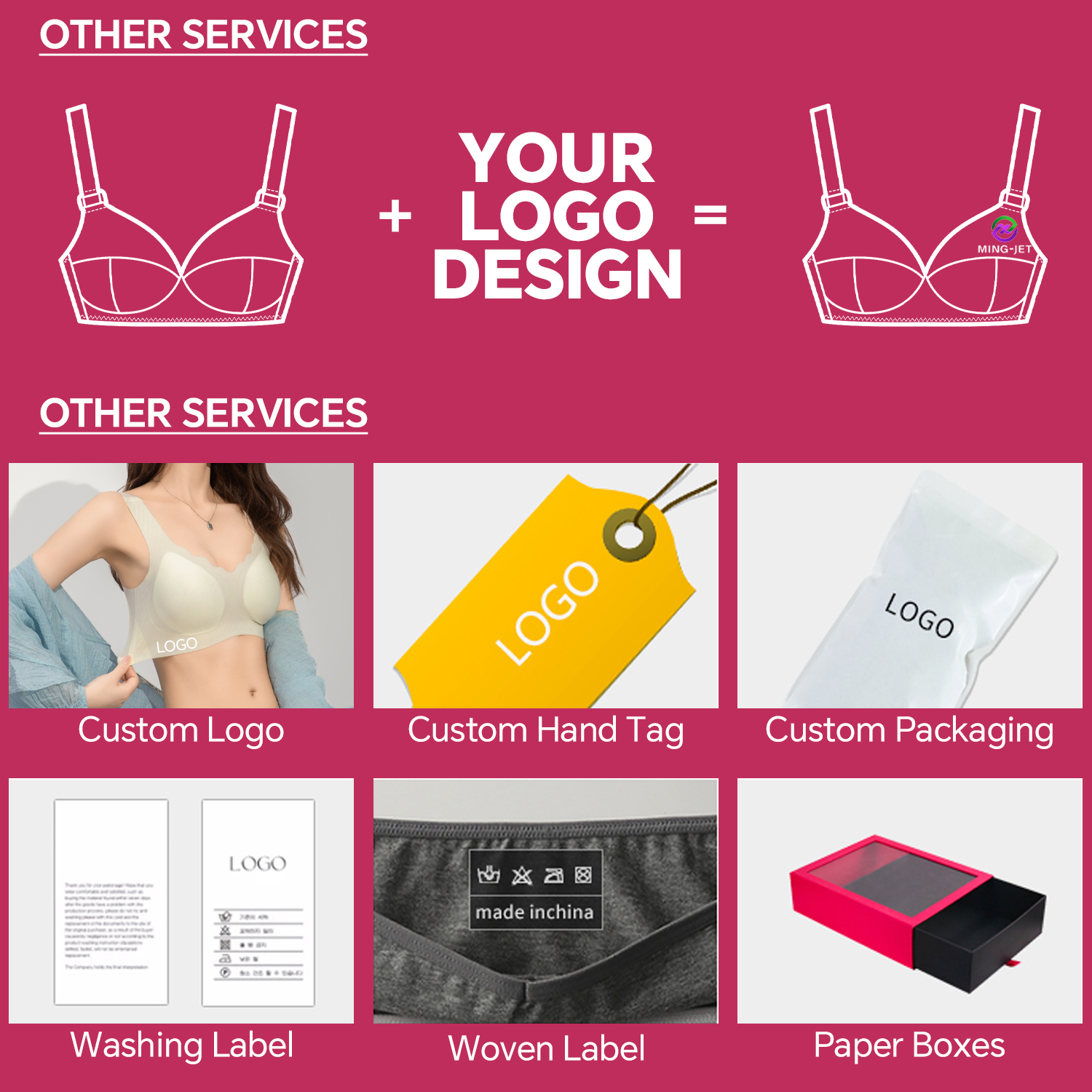 Translucent Fitted Support Wireless Jelly Strip Bra For Everyday Multi - Use