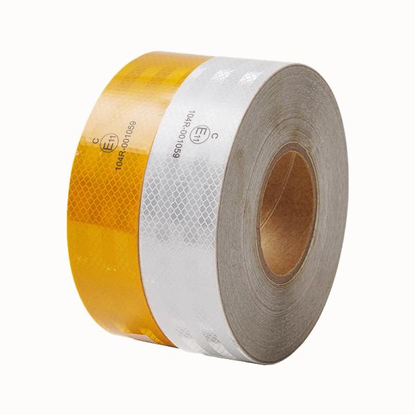Micro Prismatic Reflective Sheets Sticker ECE 104R Reflective Tape For Road Safety