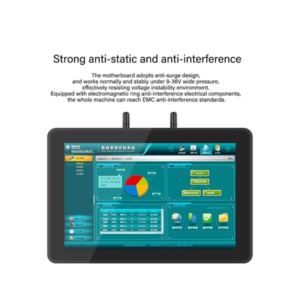 10.1 Inch Capacitive Touch Integrated Machine for Intelligent Workshop Production Line MES System Human-computer Interaction