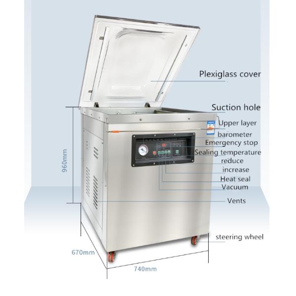 Commercial Food DZ-360 Automatic Grade Automatic Vacuum Sealer with Automatic Sealing