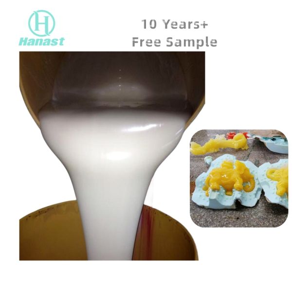 100:2 Tin Cure Liquid Silicone For Chocolate Gummy Candy Molds Making 15 Shore A Translucent Silicone Rubber Manufacturer