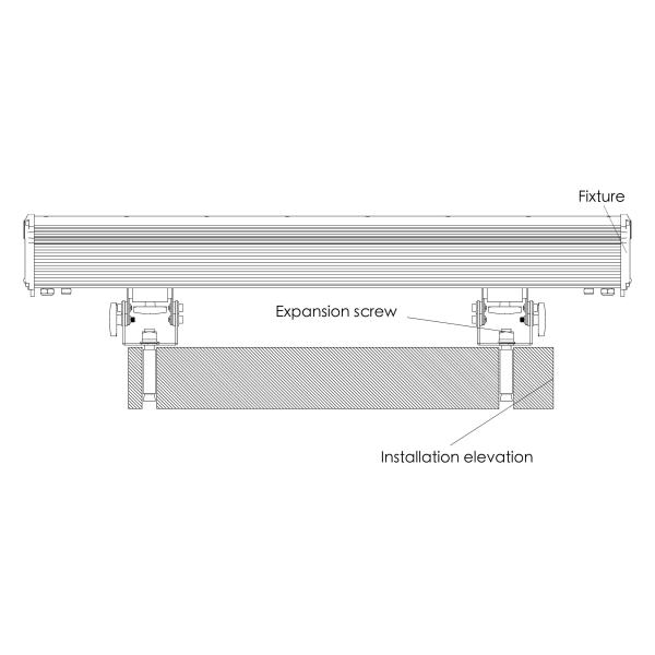 IP65 120W RGBW LED Architectural Lighting