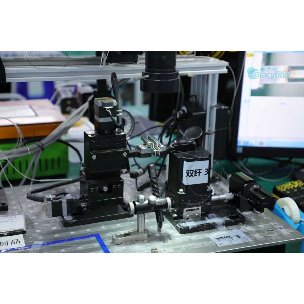 2x2 Optical Coupler , Compact Fiber Optic Coupler Low Insertion Loss For Communication Network