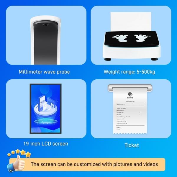 SH-V15 Digital Height and Weight BMI Machine