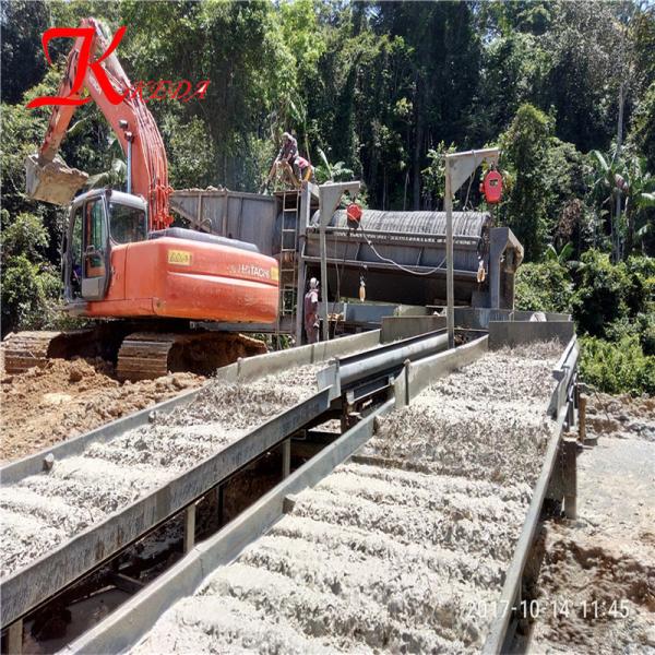 Keda Gold Trommel Screen Movable Gold Extraction Machine