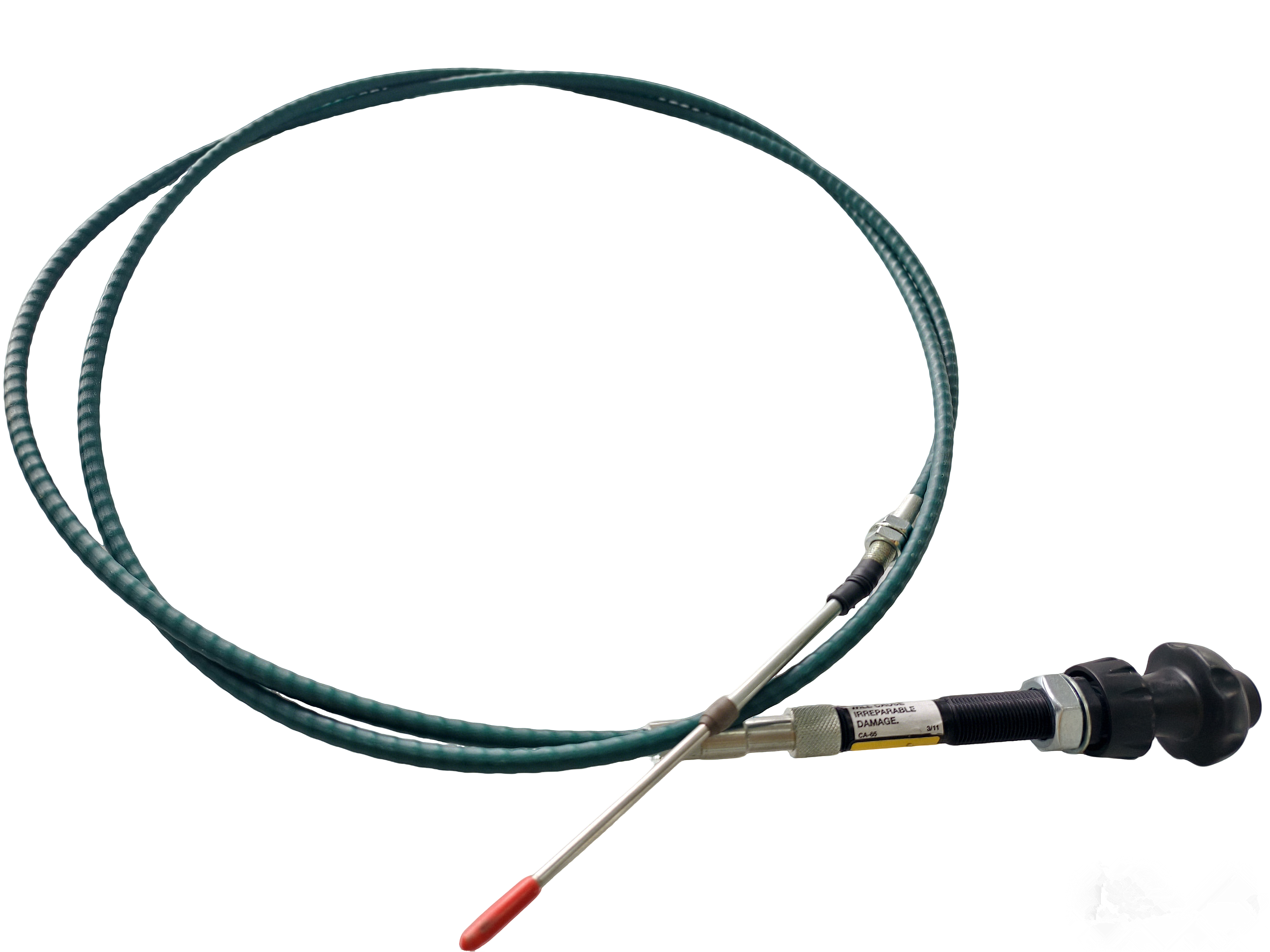 Push-Pull Control Cable With Micro Adjust Handle