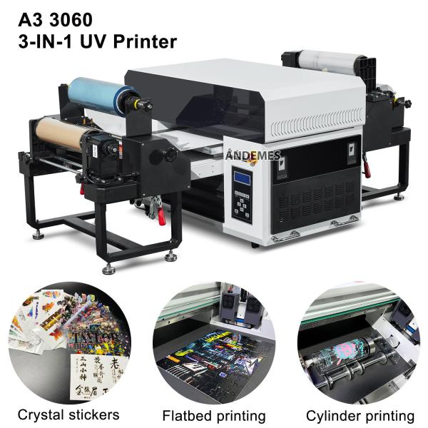 3060 UV 3 In 1 Printer For Multi Material Applications High Resolution