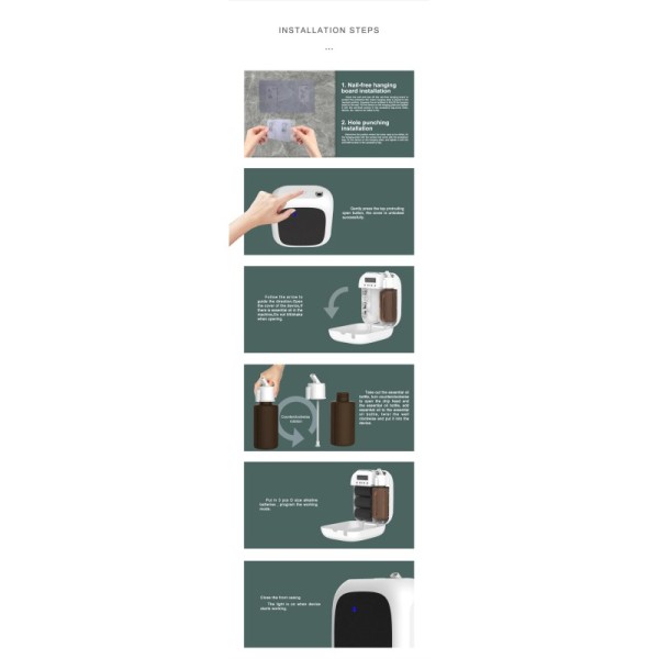Wall Mounted Smart Control Aroma Diffuser with 150ml Oil Capacity Air Scent Machine