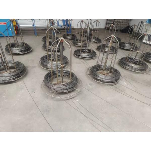 Rated Capacity 160kva Roll Mesh Welding Machine Coil Wire Plc Welded