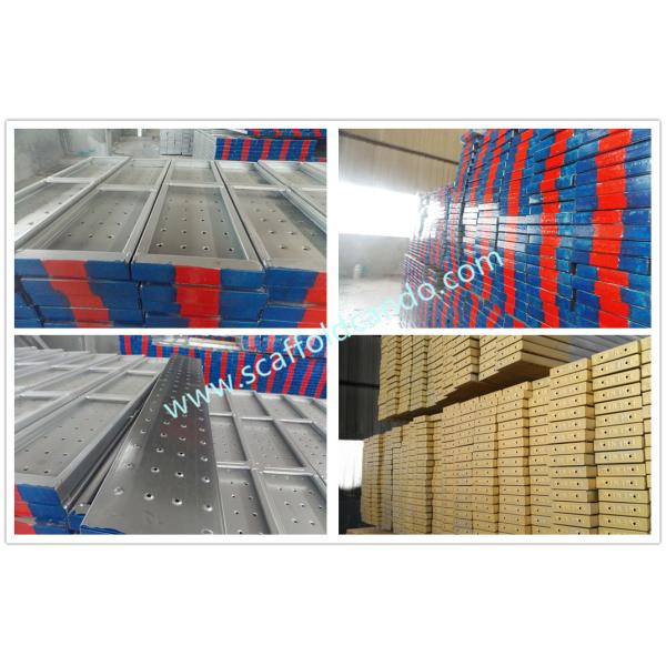 Construction project used working platform scaffolding steel plank, 225*38mm steel board EN 12811 in Middle East market