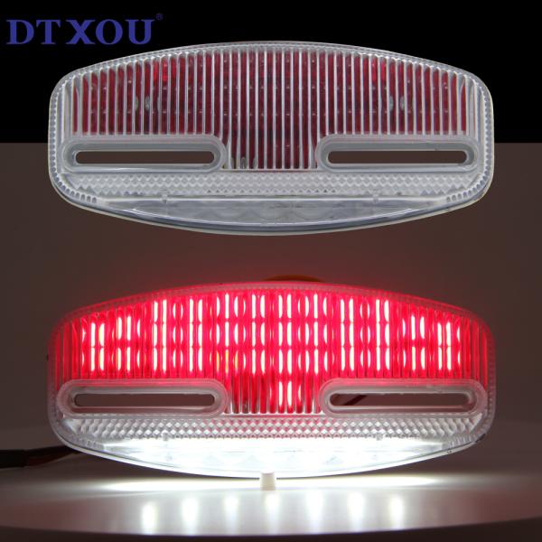 Universal 100% Waterproof 12V-24V Rectangular LED Car Warning Light