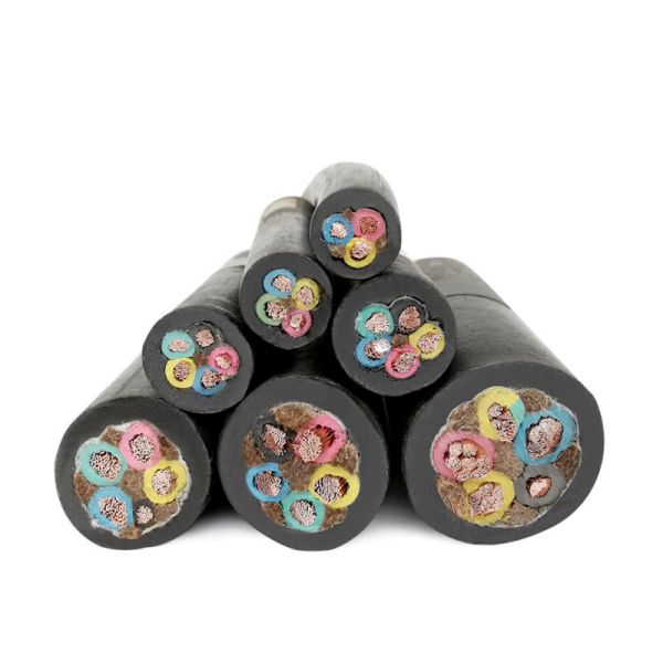 Waterproof Flexible Silicone Rubber Cable with High Temperature Resistance for Industrial Applications