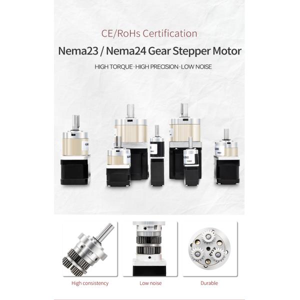 1.7V Nema23 Planetary Stepper Motor for Hybrid Variable Torque in Automation Equipment