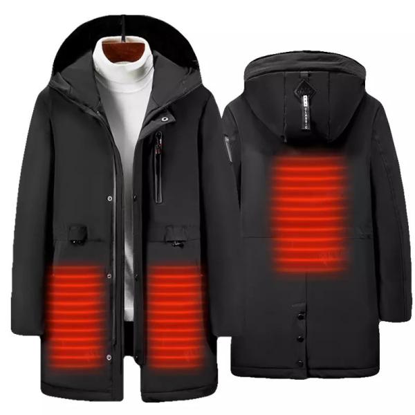USB Powered Electric Heating suit with Graphene Heating Panel for Men s Winter Coat
