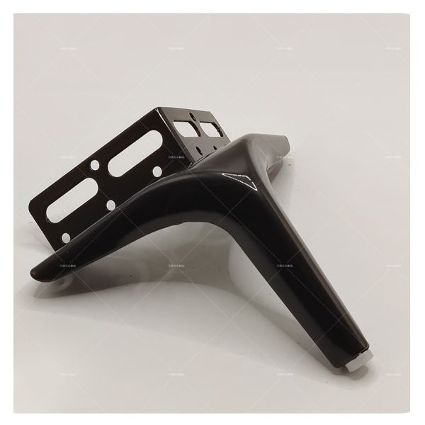 Sofa Support Feet Bed Legs Triangle Belt Corner Code Black Cabinet Metal Furniture Legs Hardware Accessories