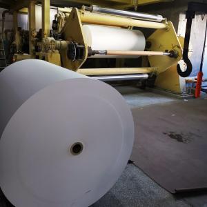 Quality 45GSM Virgin Wood Pulp Thermal Credit Card Machine Rolls Thermal Paper Jumbo for sale