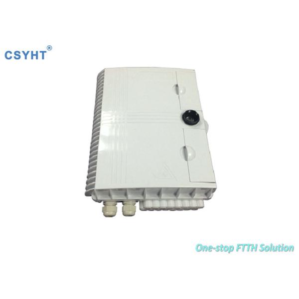 ABS Material Fiber Optic Cable Termination Box Outdoor IP65 16 SC Simplex Adpaters