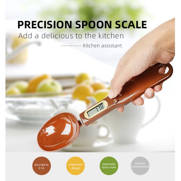 Digital Display Mini Kitchen Electronic Measuring Spoon Scale for Safe and Accurate Measurements