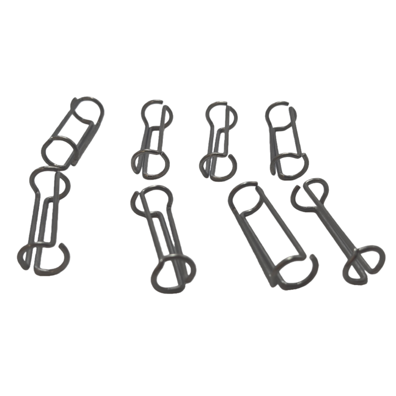 Double-Loop Spring Catch | High-Strength Metal Spring Clip, Corrosion-Resistant, OEM Customizable
