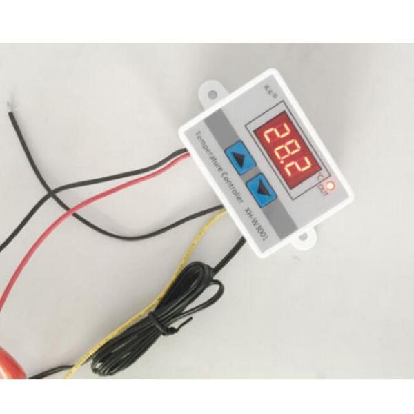 220V Digital LED Temperature Controller 10A Thermostat Control Switch Probe New Xh-W3001