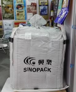Quality 1 Ton Big Jumbo Bags with Abrasion Resistance Cold Resistance 10^4-10^6 Ohm/sq for sale