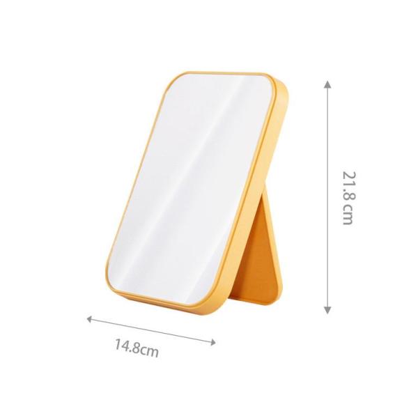 Standing Portable Makeup Mirror and Bathroom Vanity Table with Compact Design