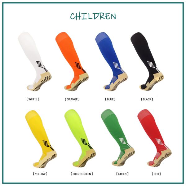 Polyamide Solid Pattern Sweat-absorbent Soccer Long Socks for Training at affordable