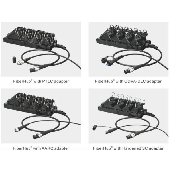 FTTA Fiber Distribution Box FTTH Fiber Optic Termination Box With Adpter Input