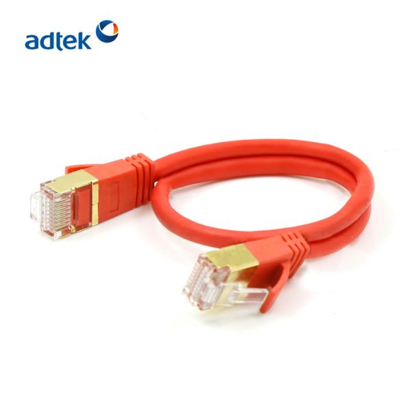T568A T568B Copper Patch Cord FTP CAT 6 Ethernet Color Customized
