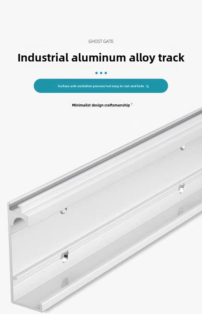 Ghost Door Dual Direction Buffer Hanging Wheel Special Hardware Accessory for Trackless Sliding Furniture for Living Room