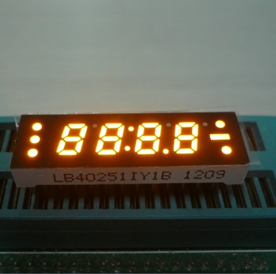 High Luminous 0.25 Inch 4 Digit Seven Segment Led Display Common Anode