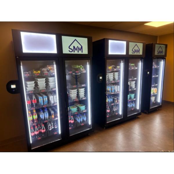 WEIIMI Smart Fridge Healthy Food Vending Machine With Card Reader