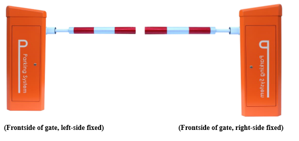 Remote Control Traffic Automatic Car Park Barriers With DC Motor