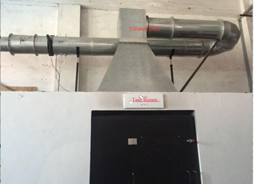 EN13823 Single Burning Item Flammability Testing Equipment For Building Products