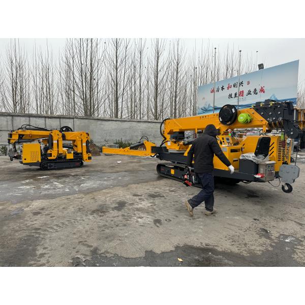 8 Ton Lifting Spider Crawler Crane Efficient And Durable