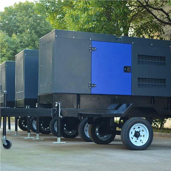 Customized Silent Portable Diesel Generator High Grade Components Small Diesel Generator Set