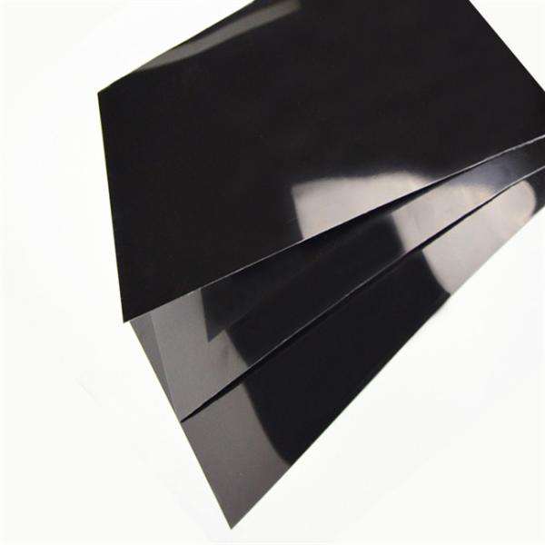 Super Clear Black 4x8 0.3mm PVC Rigid Sheet Plastic