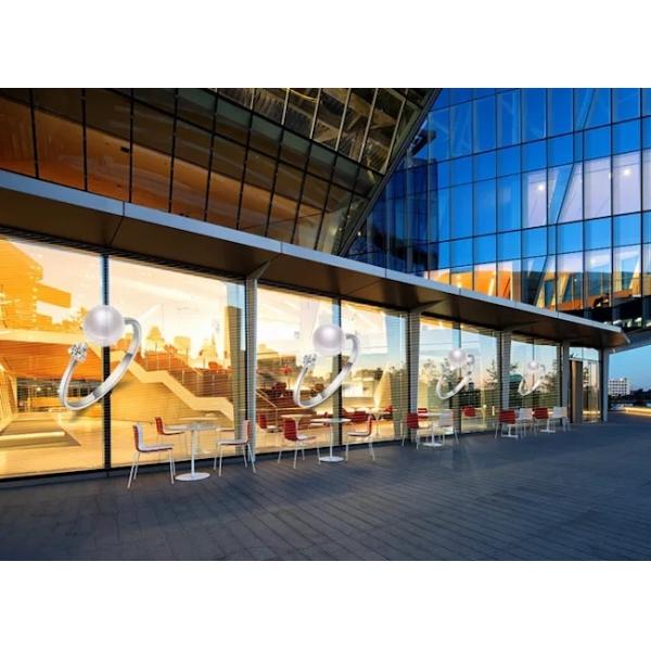 3840Hz SDK High Resolution Screens , Multifunctional LED Curtain Wall