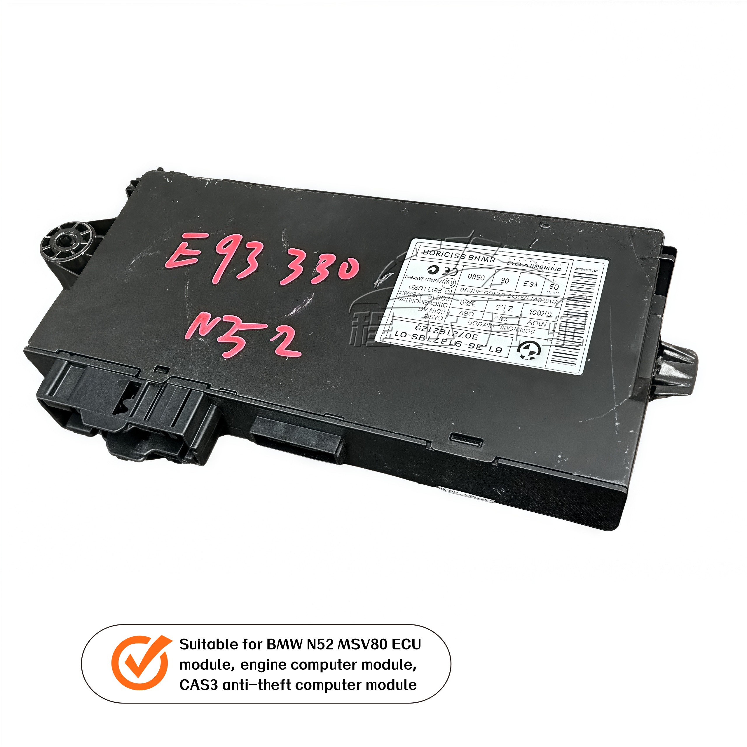 Genuine for BMW N52 DME MSV80 ECU Dme Engine Control Module Basic Control Unit Auto Spare Parts Condition