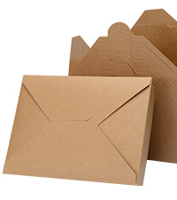 30 Oz Compostable Deep Dish Plates, Rectangle Disposable Plates Trays For Burger, Nacho, Taco Salad, Popcorn Snack
