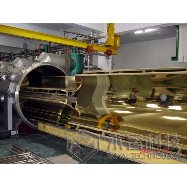 Large size Horizontal Multi-Arc Coating Machine for SS Pipes and SS Sheets, stainless steel furniture