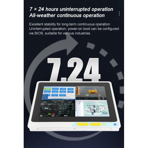 12.1 Inch Industrial IP65 Waterproof Hmi Linux Wins OS TouchScreen Computer Embedded Display
