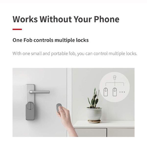 Smart Sensor Auto Lock App Keyless Access Electronic Smart Lock Suitable for 95% Doors