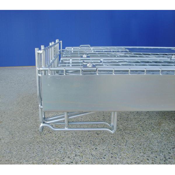 High Strength Industrial Wire Container 72KG Wire Mesh Pallet Cages