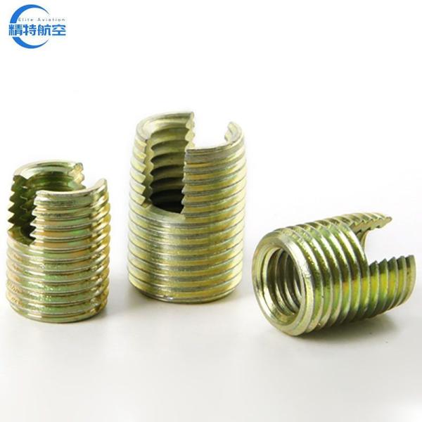 Self Tapping Screw Bushing Slotted Type Holes Type Thread Fasteners Self Tapping Thread Fasteners Insert