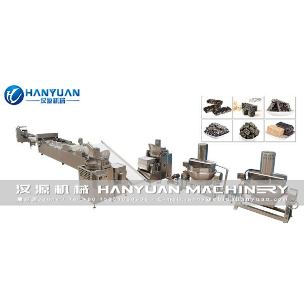 Multi Functional Black Sesame Bar Production Line Peanut Candy Bar Production Line