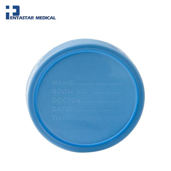 4OZ Plastic disposable medical lab specimen cup sample container urine cup specimen cups with screw on lids