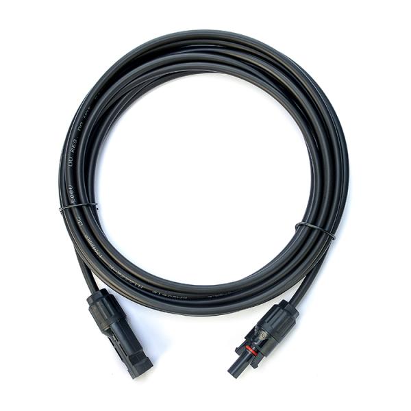 PV Solar Cable Single-core PV Cable for Solar Energy Systems Normal Sections 1C X56/0.285MM Length 100M/1roll Red Black