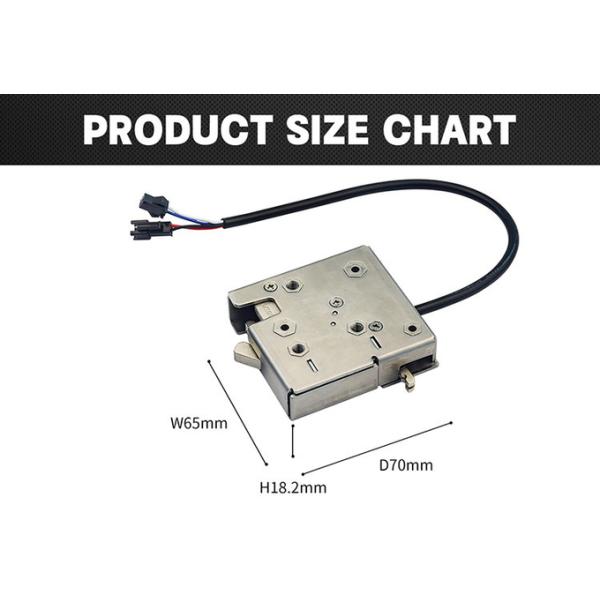 12V Industrial Electrical Cabinet Lock Electric Control Storage Locker Lock