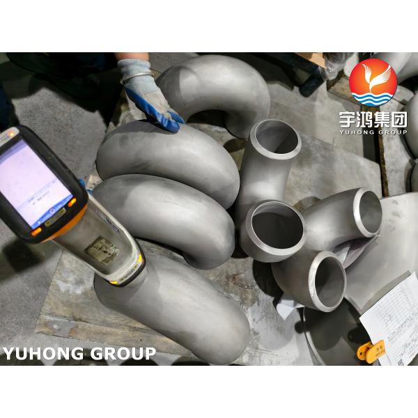 ASTM A403 WP321H-S Stainless Steel 180 Degree Return Bend For Oil Gas Refineries